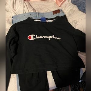 Champion cropped sweatshirt
